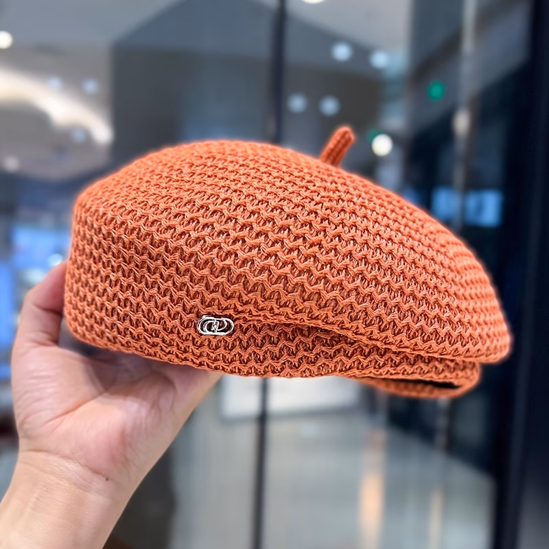 Japanese Designer'S Pleated Beret for Women, 