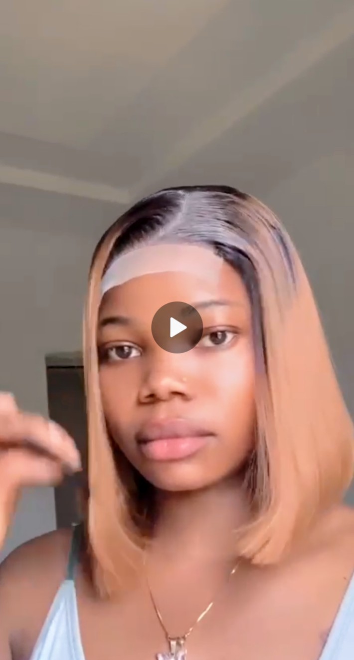Beautiful 4by4 Closure wig